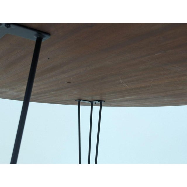 Wooden Hairpin Dining Table For Sale - Image 9 of 16