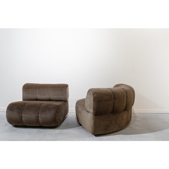 Large Space Age Modular Sofa, Italy, 1960s, Set of 5 For Sale - Image 3 of 8