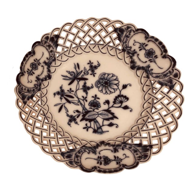 1900s Meissen Porcelain Plate For Sale In Tampa - Image 6 of 6