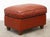 Set of Leather Armchair with Footstool For Sale - Image 10 of 17