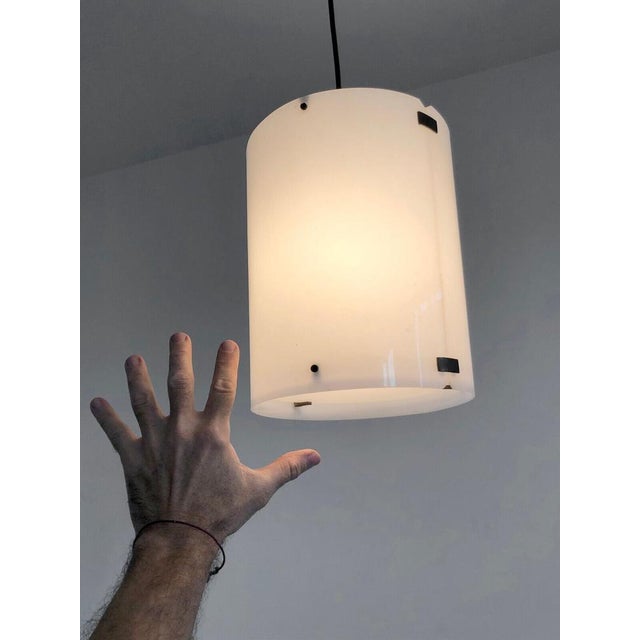 Mid-Century Modern Modern Ceiling Fixture by Tito Agnoli for O-Luce, Italy, 1950s For Sale - Image 3 of 14