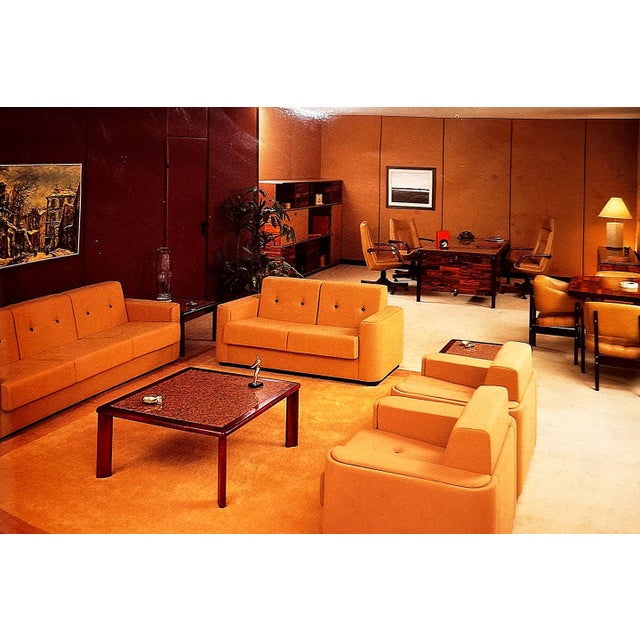 Pullman” Sofa in Deep Olive Mohair with Rosewood Buttons by Jorge Zalszupin for L’Atelier, Brazil, 1970s — Lot 145 For Sale - Image 15 of 17