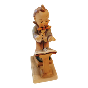 Vintage Hummel Goebel Boy Figurine-Band Leader, Goebel West Germany 129