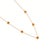 Add a touch of radiant elegance to your collection with this stunning station necklace. Designed for the modern...