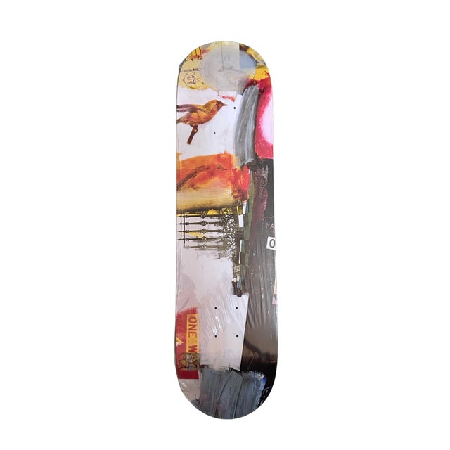 Pop Art Limited Edition Skateroom Triptych of Robert Rauschenberg From 2017 of His Work ‘Overdrive’ From 1963. 1 of 300. For Sale - Image 3 of 7