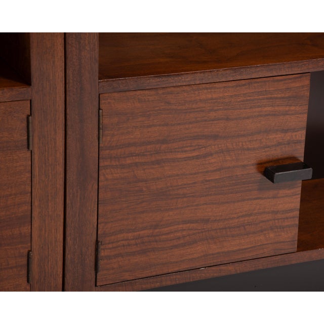 Gilbert Rohde Herman Miller East India Laurel Group Art Deco Bookcases - A Book Matched Pair (3634 & 3632) For Sale - Image 17 of 18