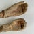 Salvaged Pair 0f Coney Island Wax Museum Lifecast Wax Hands With Paper Support For Sale - Image 11 of 11