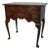 Late 19th Century English Antique Queen Anne Style 4-Drawer Lowboy Dressing Table/Vanity For Sale
