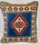 Handwoven Kilim Textile Accent Pillow – Geometric Tribal Design, Down Insert For Sale - Image 9 of 10