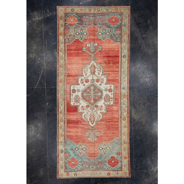 Red Turkish Vintage Rug 5' x 11'10" #21122 For Sale - Image 8 of 8