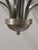 Contemporary Sleek Modern Patinated Brass 12 Arm Chandelier Attributed to Hart Associates For Sale - Image 3 of 8