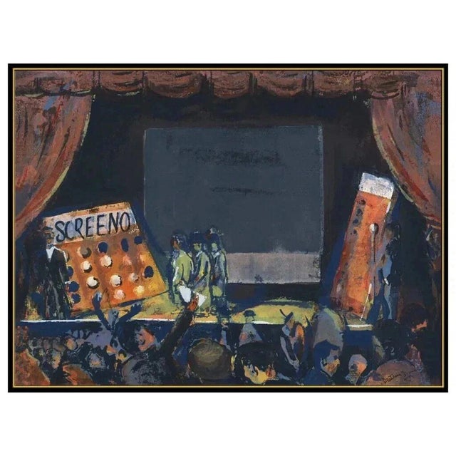 Message us to inquire about custom framing options! (Included for free with every purchase) The artwork here, "Eyes on the...