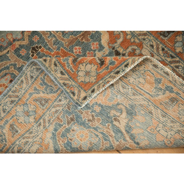 Sky Blue Vintage Distressed Malayer Rug Runner - 3' x 5'9" For Sale - Image 8 of 10