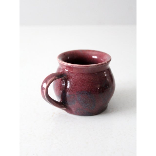 Vintage Studio Pottery Mug For Sale - Image 6 of 11