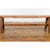 Mingei Style Rustic A-Frame Wooden Bench Made of Railroad Ties with Stretcher For Sale - Image 10 of 12