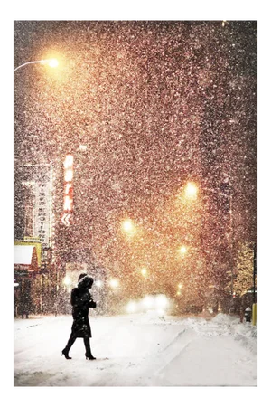 Coton, Photography, Color Print, Snow, Winter