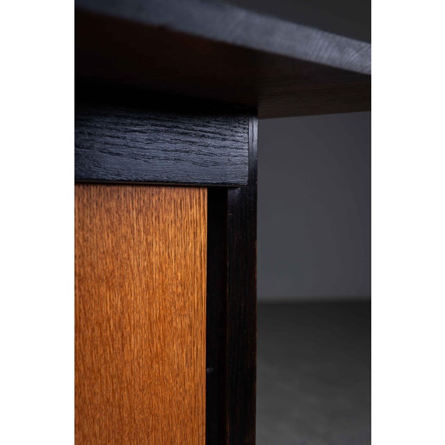 Brown Hague School Side Table by Cor Alons, 1890s For Sale - Image 8 of 15