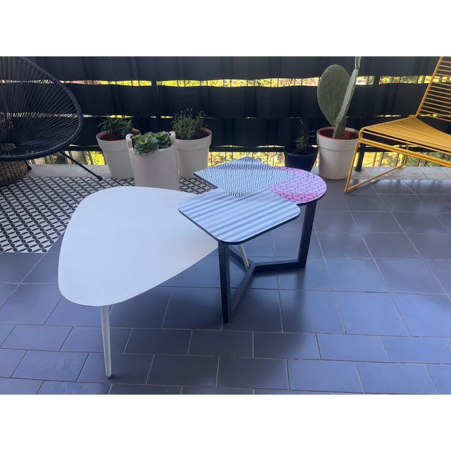 Wood Coffee Table with Doppler Top from Bonaldo For Sale - Image 7 of 11