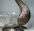 Antique 1800's Georg Roth & Co. Hanau German 800 Silver Cut Glass Swan Bowl For Sale - Image 14 of 17