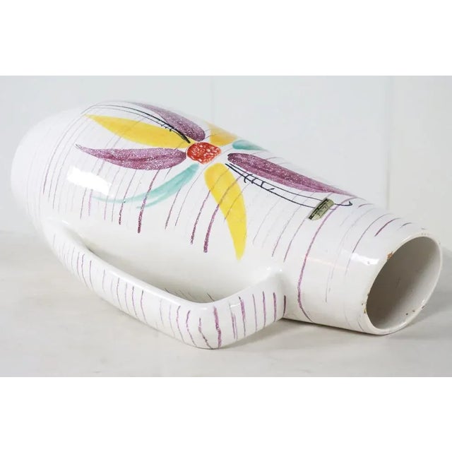 West German Floor Vase from Scheurich For Sale - Image 4 of 11