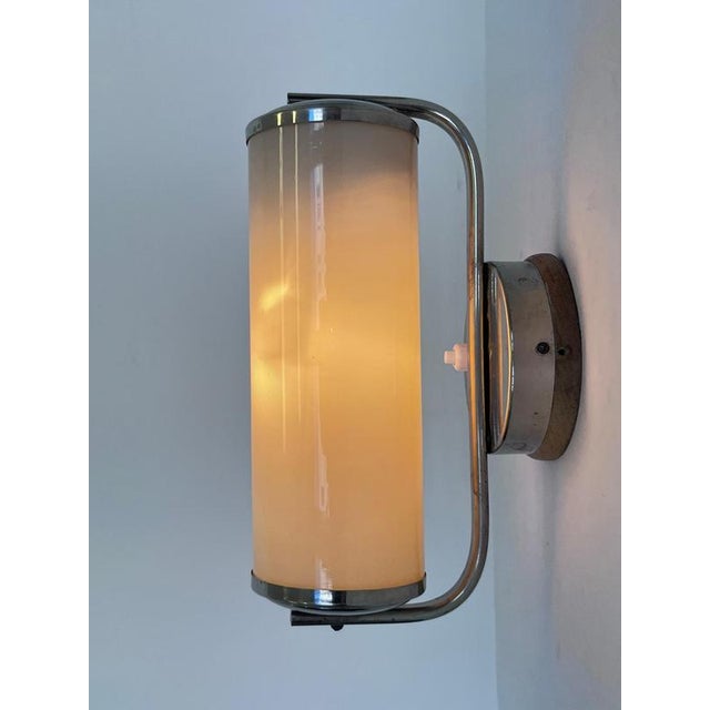 - 1930s, Czechoislovakia - original condition, refreshed, polished - US compatible - one bulb any wattage possible - newly...