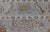 Turkish Angora Oushak Rug With Light Gray Field and Warm Earth Tone Accents For Sale - Image 9 of 17