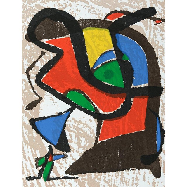 Joan Miro, Woman and Bird, Etching For Sale - Image 6 of 6
