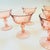Pink Swirl Coupe Glasses - Set of 6 - France For Sale - Image 4 of 9