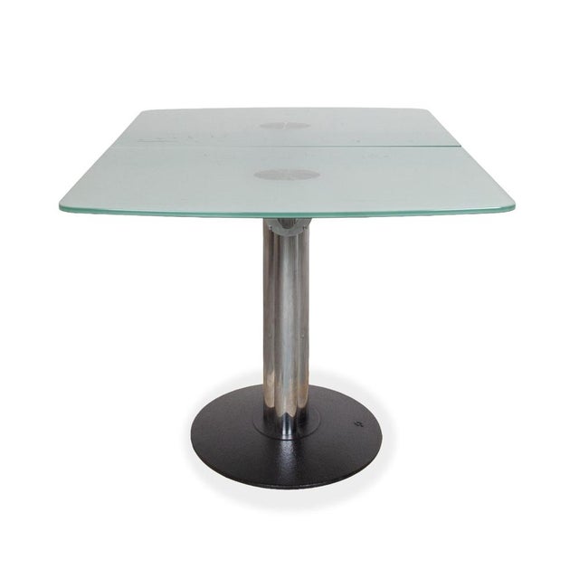 Titan III Extendable Dining Table in Glass from Draenert For Sale - Image 11 of 13