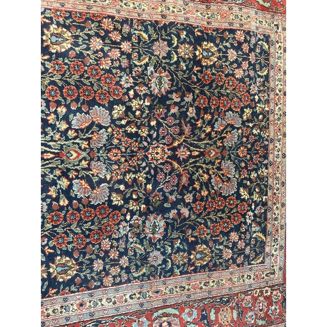 Vintage Turkish Hereke Rug, 1980s For Sale - Image 12 of 18