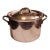 Vintage Mauviel Williams Sonoma Eight Inch Lidded Copper Stew Pot For Sale