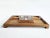 Mid-Century Modern 1970s Wood Charcuterie Board With Tile For Sale - Image 3 of 11