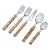 Bamboo Cutlery - Set of 5 For Sale