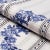Schumacher SAMPLE - Schumacher X Rita Konig Serena Garland Fabric In Blue For Sale - Image 4 of 4