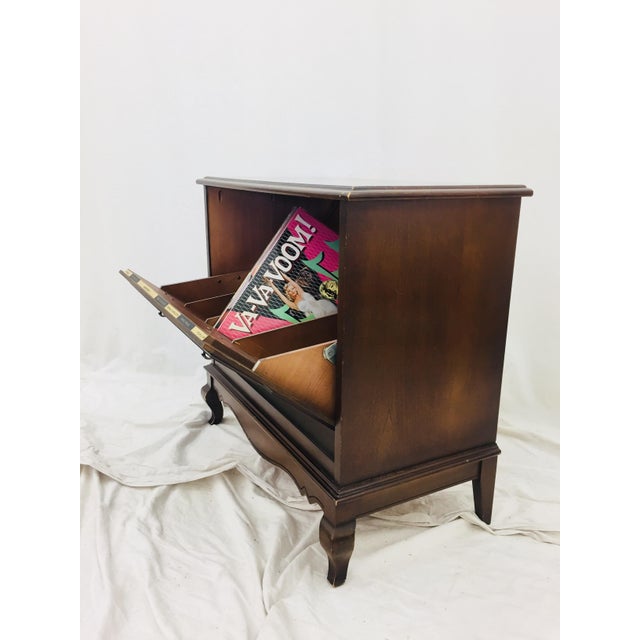 Vintage Lane Co Vinyl Record Cabinet Chairish