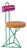 Cyber Stool in Powder-Coated Aluminum by Altreforme For Sale