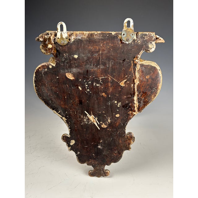 19th Century Renaissance Revival Giltwood Griffin Wall Bracket For Sale - Image 13 of 15