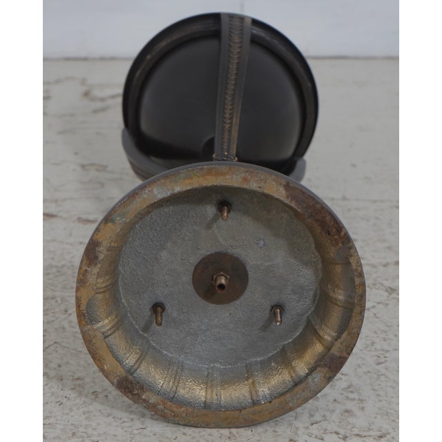 Regency Style Metal Bronze Finish Planter For Sale - Image 10 of 10