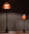 Metal Cinna Table Lamps in Cast Aluminum by Pascal Mourgue for Ligne Roset, 1980s, Set of 2 For Sale - Image 7 of 17