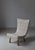 Wonderful lounge chair made in Sweden in the 1940s. The curves are similar to that of the contemporary clam chair. The...