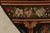 Antique Needlepoint Rug in Brown, Red and Green Floral Pattern For Sale - Image 9 of 9