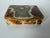 Hollywood Regency 1960’s Italian Vintage Agate Stone Jewelry Box With Gilt Brass Hardware For Sale - Image 3 of 10