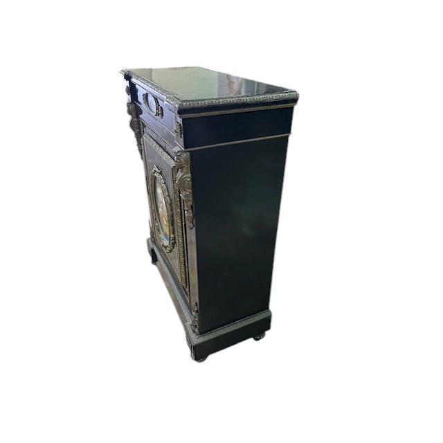 Wood French Pier Cabinet For Sale - Image 7 of 12