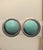 These lovely 1940s Turquoise and Sterling Cabochon Earrings will soon become a “go to” staple in your vintage jewelry...