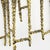 Mid 20th Century Brutalist Nine-Light Candelabra Menorah With Sculptural Molten Gold Metal After Paul Evans For Sale In Oklahoma City - Image 6 of 8