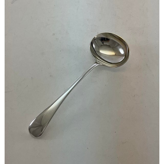 English 1980s Silver Sauce/Gravy Ladle, Old English For Sale - Image 3 of 13