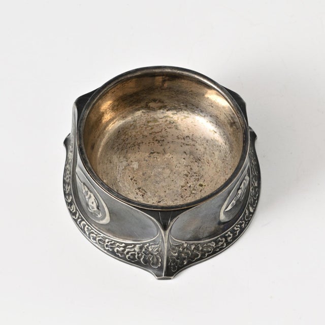 Metal Art Nouveau Silver-Plated Bowl from WMF, 1890s For Sale - Image 7 of 11