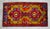 Front of Kitchen Sink Rug, Hand Made Bath Mat Colorful Turkish Rug - 1′12″ × 3′8″ For Sale - Image 14 of 14