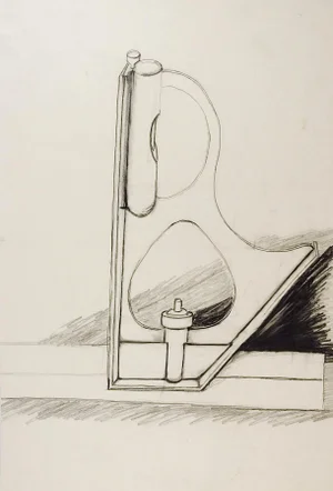 Drawing Antique Combination Square