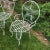 Metal Ornate Iron Garden Arm Chairs - Set of 4 For Sale - Image 7 of 12